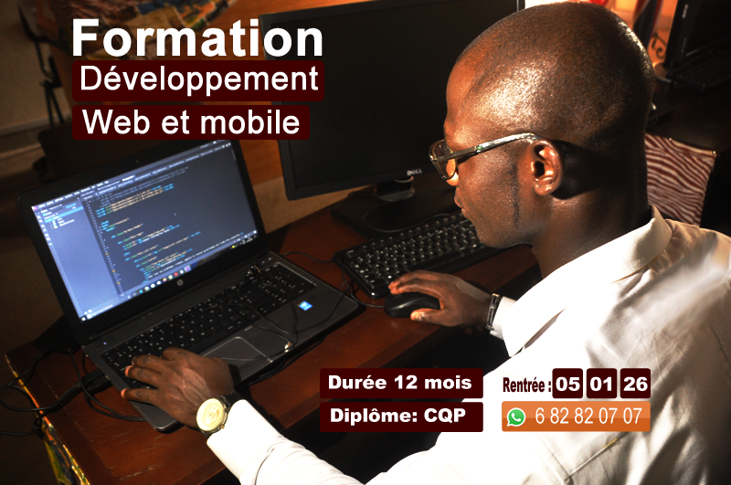 Formation Programmation, Développement web et mobile