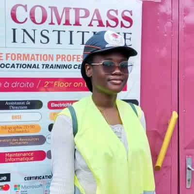 Apprenante en formation QHSE